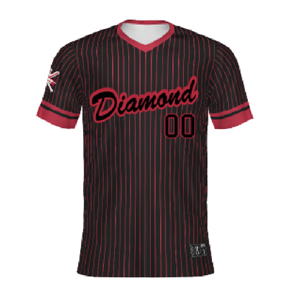 Holloway Youth Sublimated V-Neck Jersey