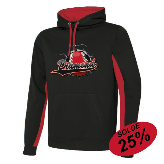 ATC Youth Game Day Fleece Color Block Hooded Sweatshirt