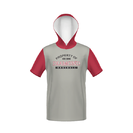 Holloway Adult Sublimated Short Sleeve Hoodie