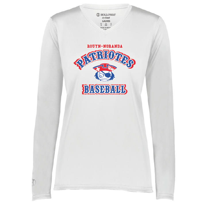 T-shirt à manches longues Holloway Momentum pour femmes